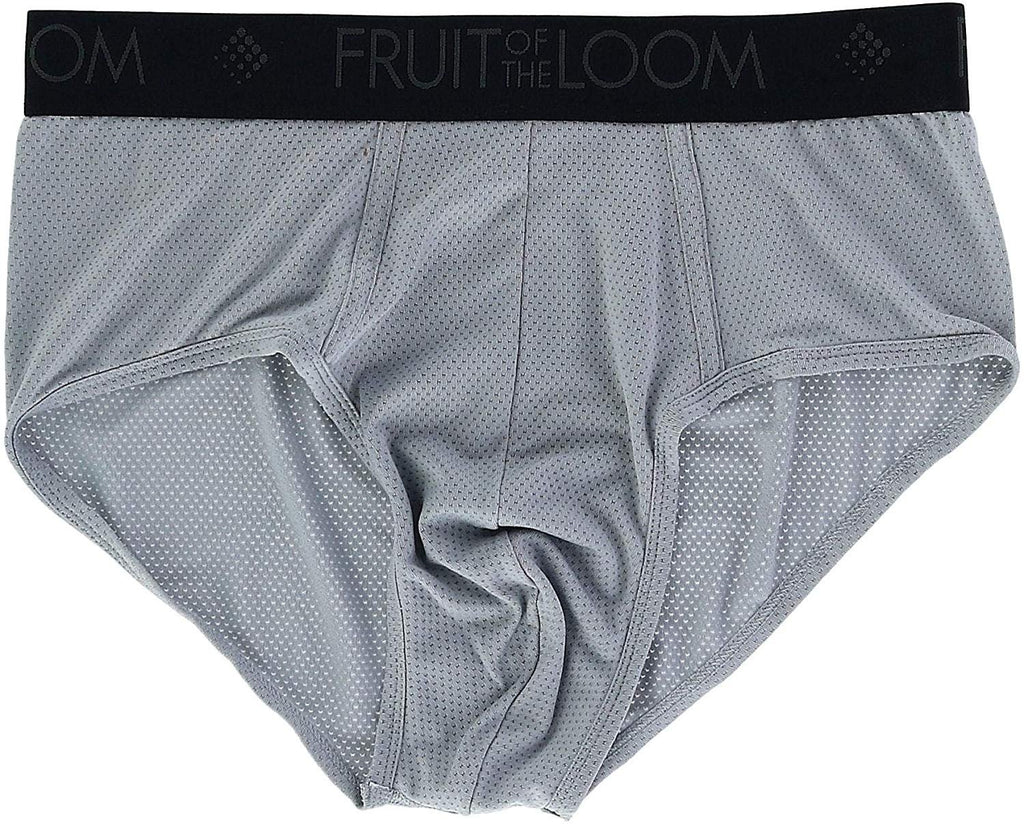 Fruit of the Loom Men's Breathable Micro Mesh Briefs Underwear (4 Pair Pack)