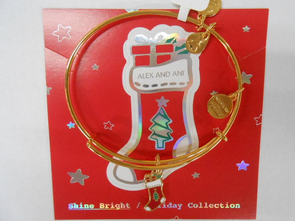 Alex and Ani Womens Stocking Bangle