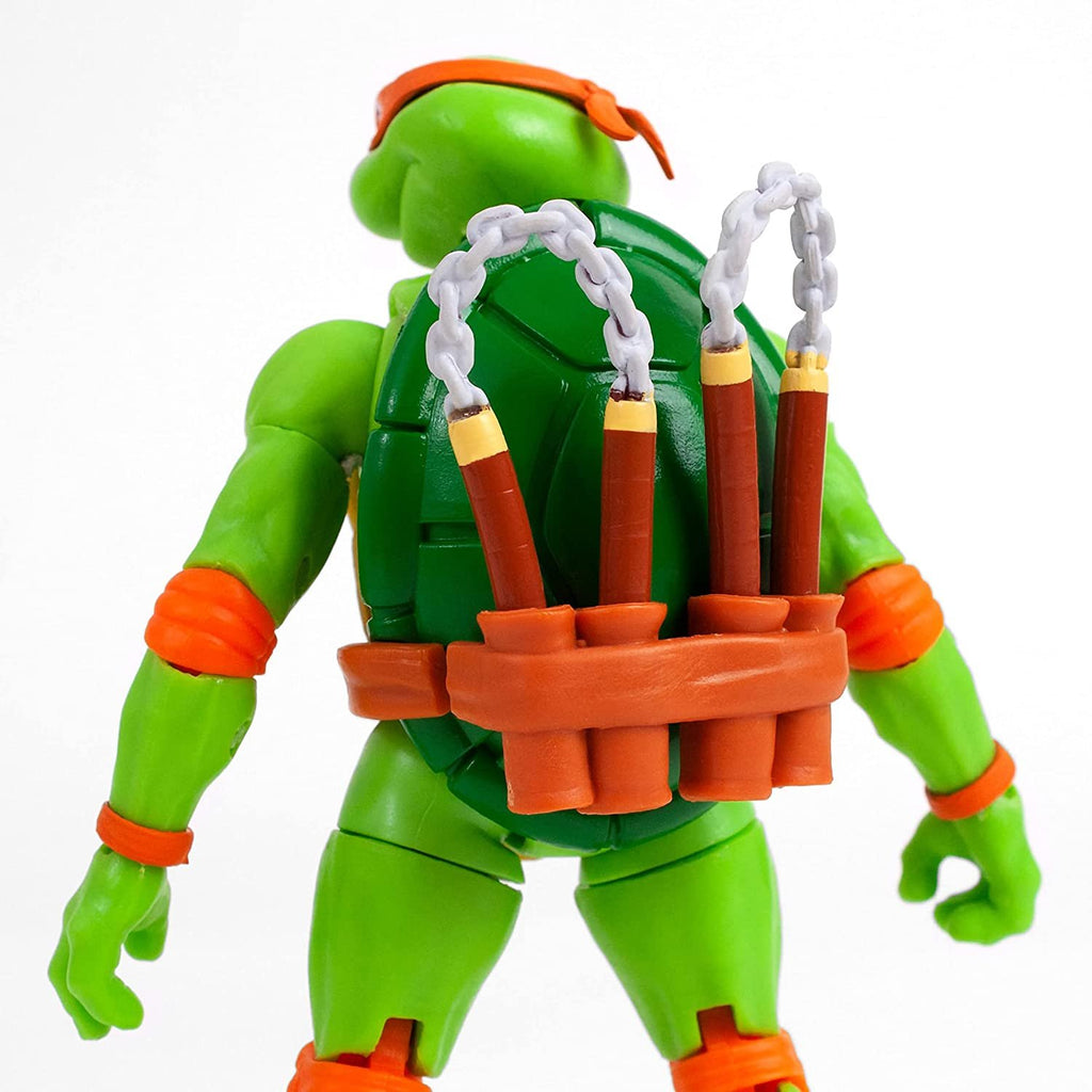 Loyal Subjects - BST AXN Teenage Mutant Ninja Turtles Michelangelo 5 Action Figure (Net)