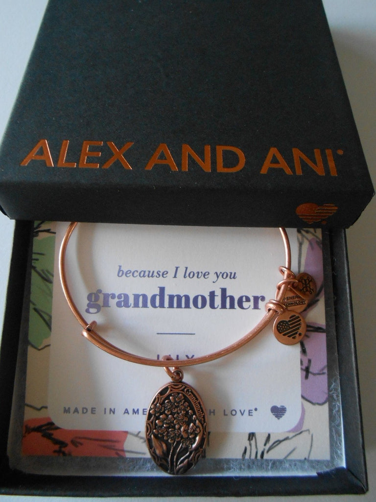 Alex and Ani Because I Love You, Grandmother II Expandable Bangle Bracelet