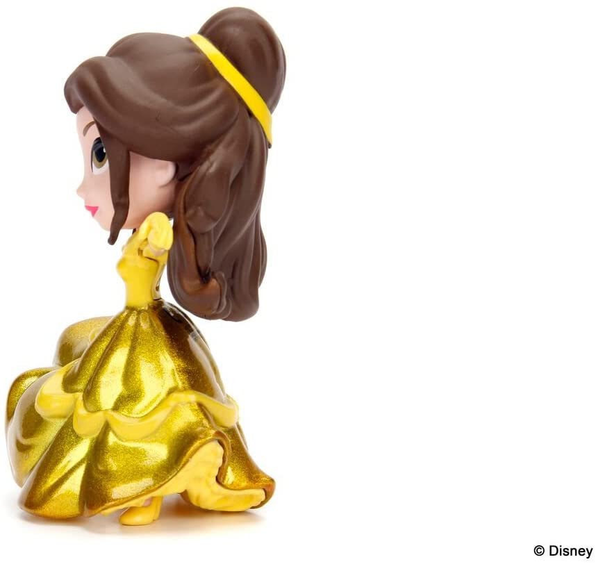 Jada Toys Metals Disney Princess Belle Gold Gown Collectible Toy Figure