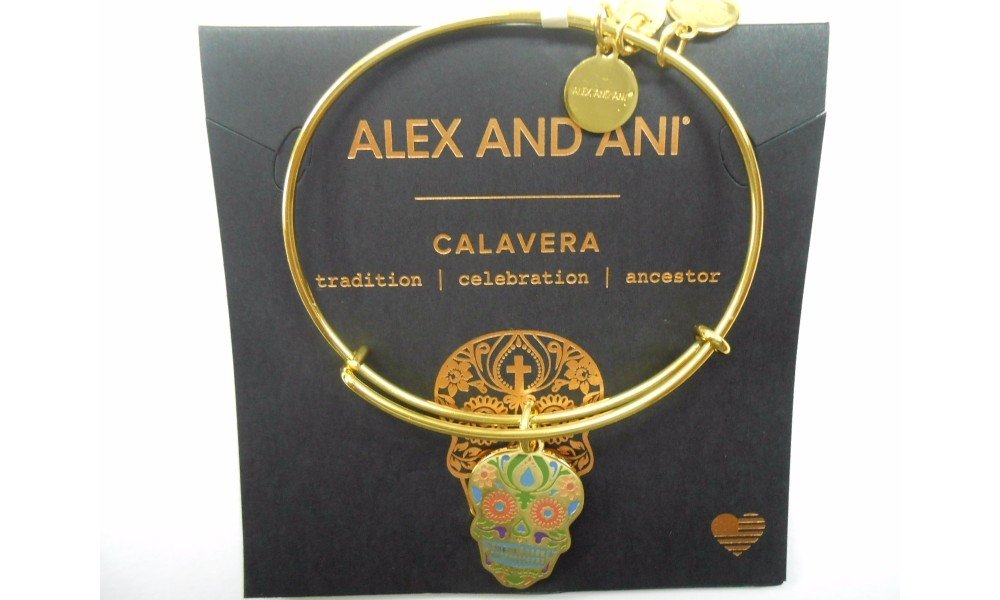 Alex and Ani Color Infusion, Calavera EWB Bangle Bracelet