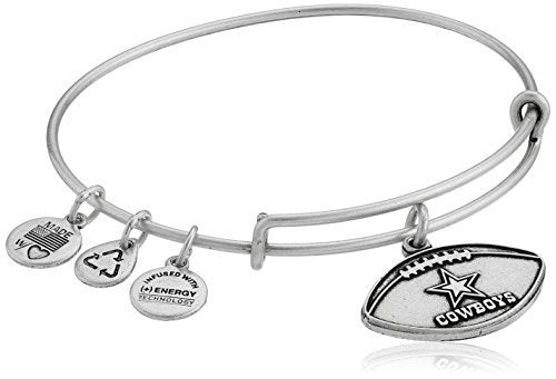 Alex and Ani Dallas Cowboys Football Expandable Bangle Bracelet