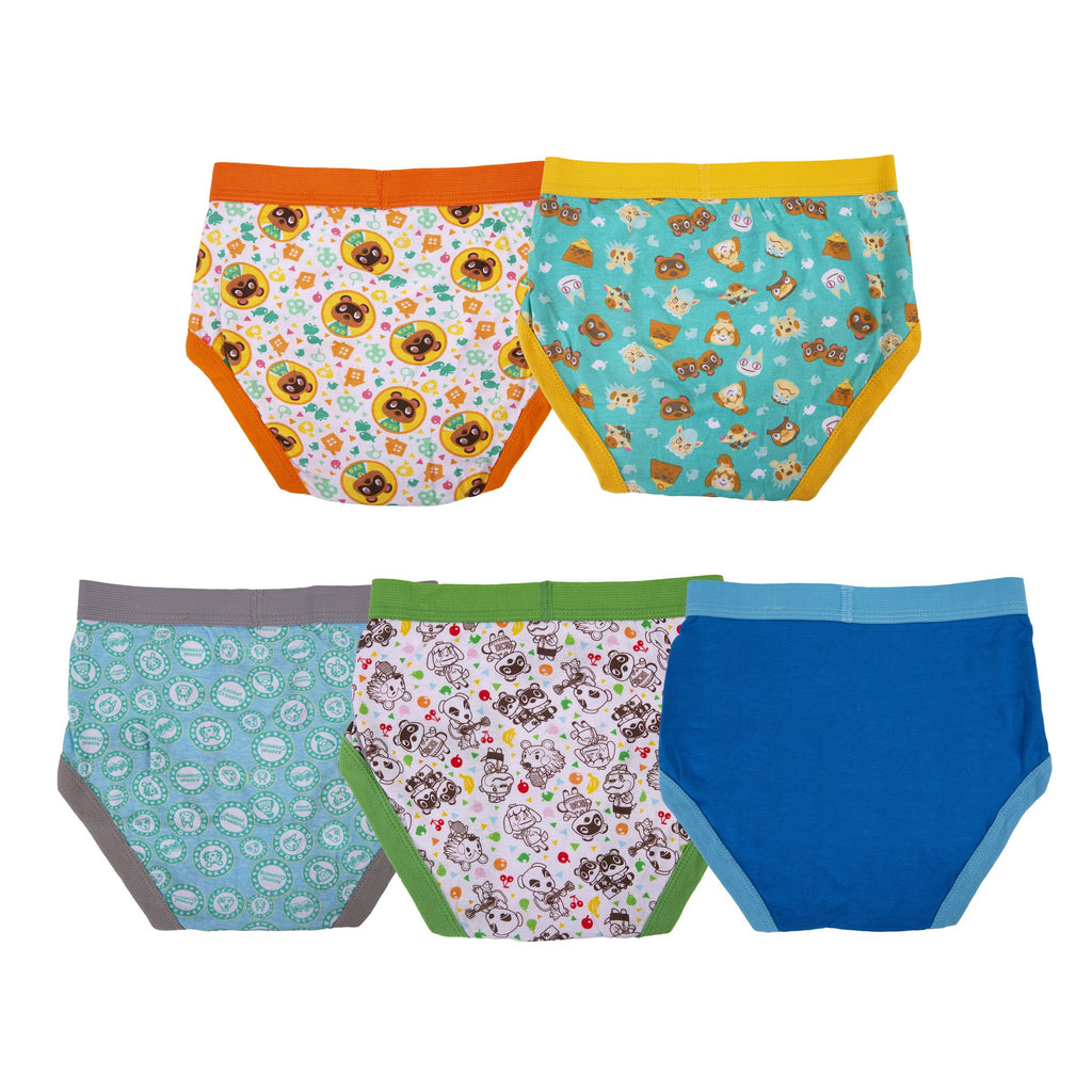 Nintendo Big Animal Crossing Boys Underwear Multipacks