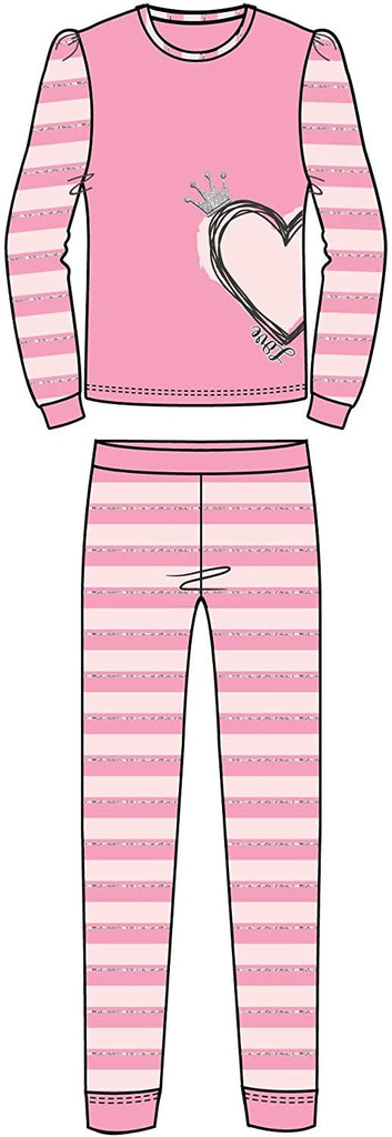 Isotoner Girls 2pc Sleep Set - Pajamas Toddler Little Big Girl Unicorns Bunny Fox Heart Cotton