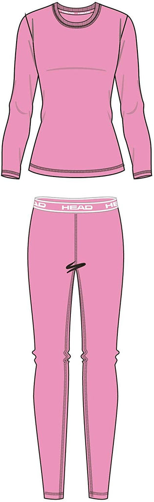 HEAD Girls' Performance Poly 2-Piece Long Underwear Set