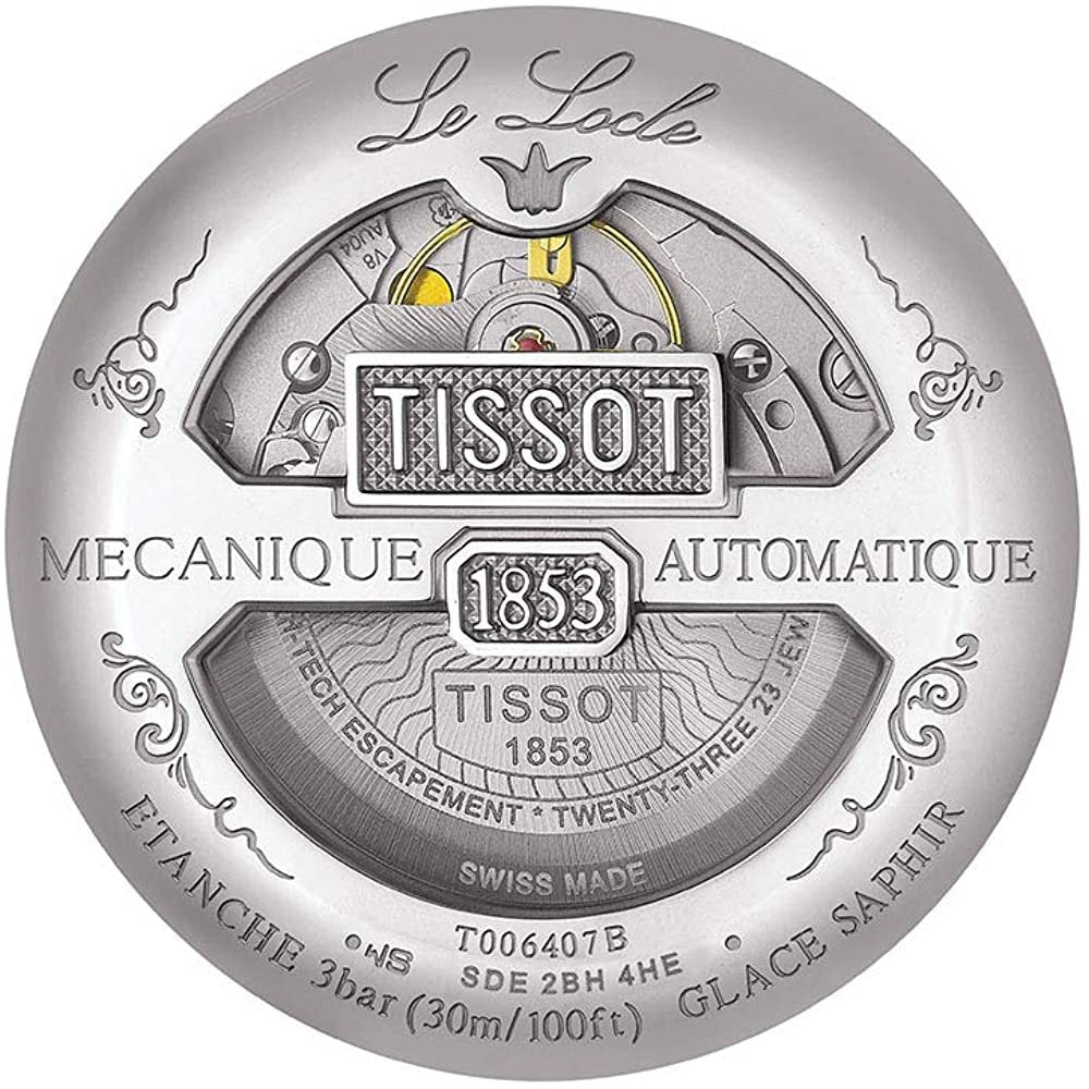 Tissot Men's Le Locle Swiss Automatic Stainless Steel Dress Watch T0064071603300