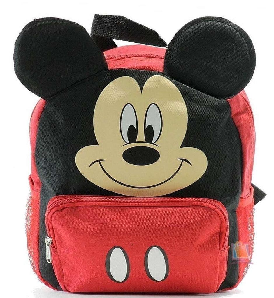 New Mickey Mouse Club House 3D Ears Small Toddler Backpack-8680