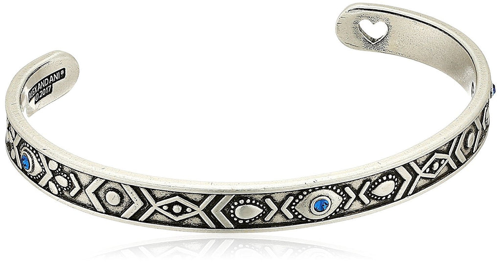 Alex and Ani Womens Evil Eye Cuff Bracelet