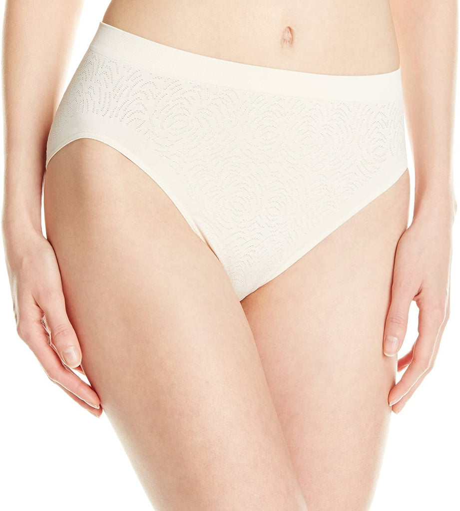 Bali Women's Comfort Revolution Seamless High-Cut Brief Panty