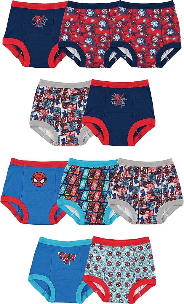 Spider-Man Unisex Baby Potty Training Pants Multipack, Spidy Tb 10pk, 18