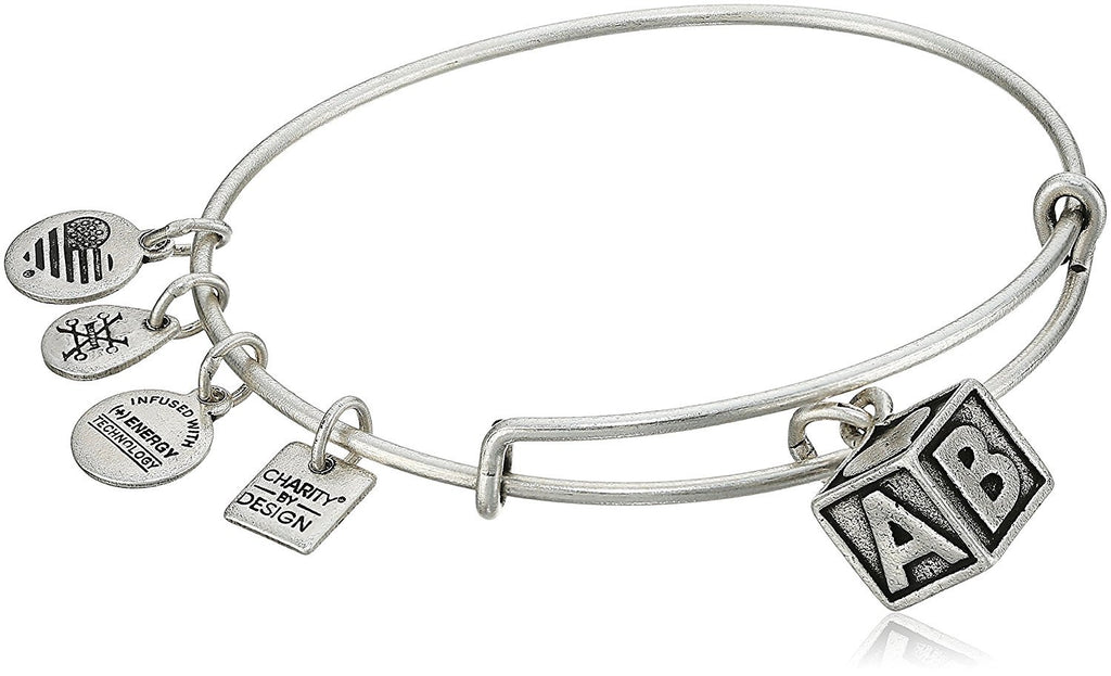 Alex and Ani Charity by Design Baby Block Bangle Bracelet