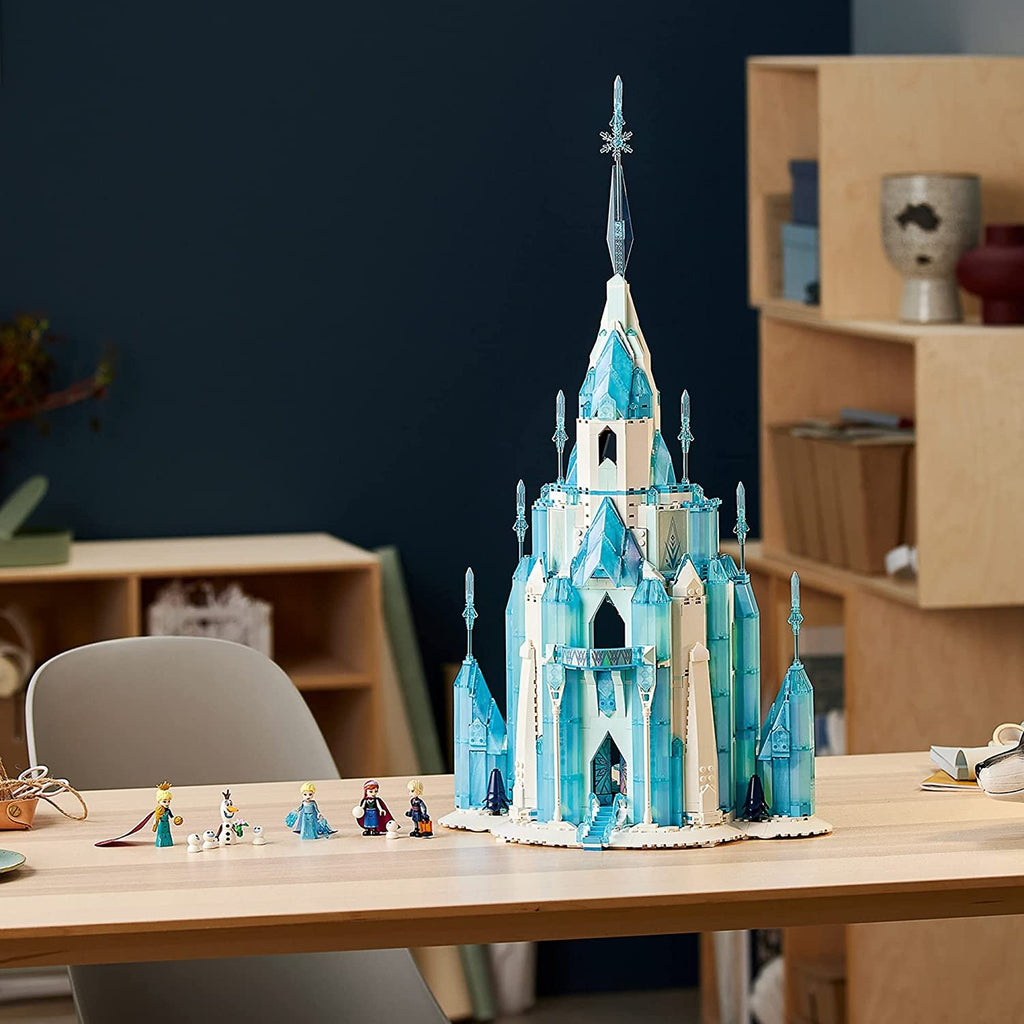 LEGO Disney The Ice Castle 43197 Building Toy Kit; A Gift That Inspires Independent Princess Play; New 2021 (1,709 Pieces)