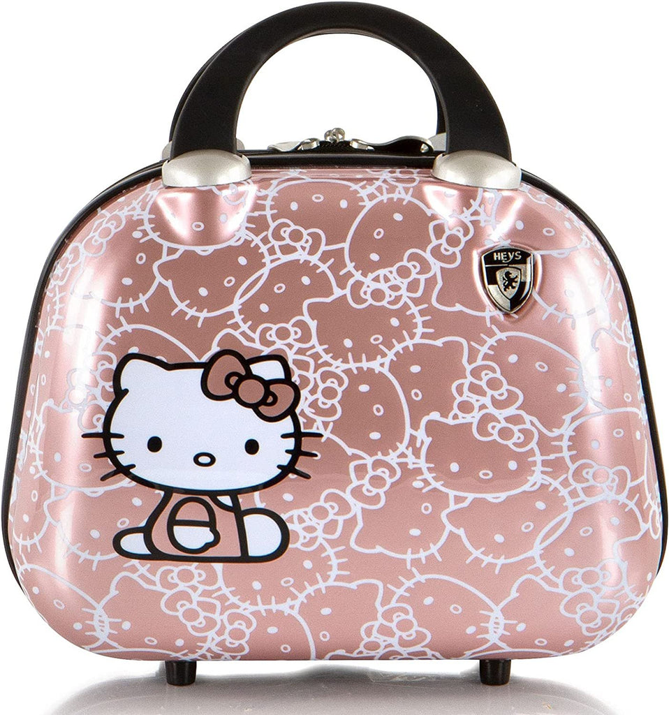 Hello Kitty Luggage and Beauty Case Set 21 Inch Hard Sided Expandable Spinner Luggage for Kids - 2 Pcs Set