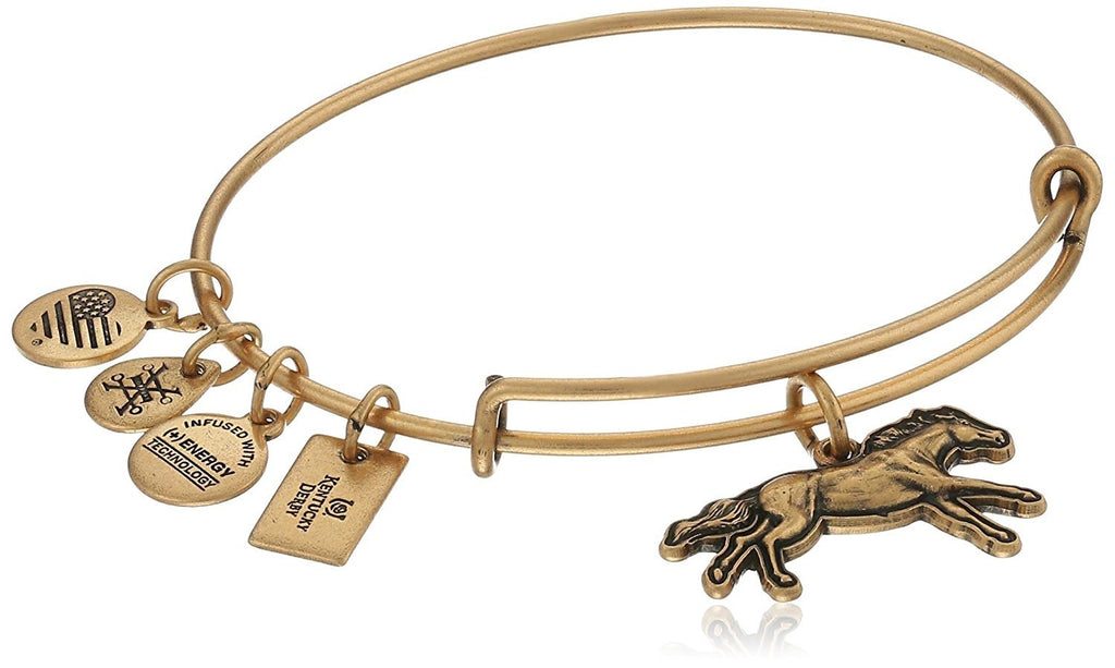 Alex and Ani Victorious 3D Race Horse Expandable Bangle Bracelet