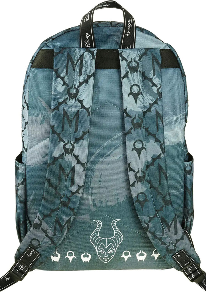 Classic Disney Villains Backpack with Laptop Compartment for School, Travel, and Work