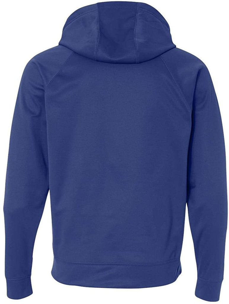 Jerzees Men's NuBlend Moisture Management Full Zip Hood Fleece