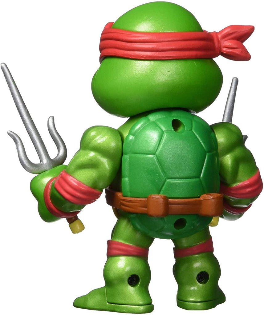 Jada Toys Teenage Mutant Ninja Turtles 4"" Raphael Die-cast Figure, Toys for Kids and Adults, red