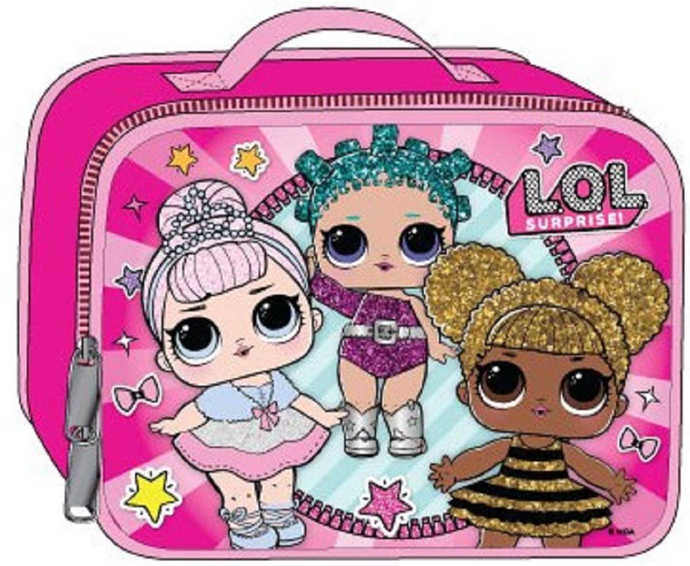 LOL Surprise Lunch Kit Girls - School Cute Kids Childrens