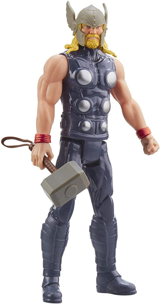 Avengers Marvel Titan Hero Series Blast Gear Thor Action Figure, 12" Toy, Inspired by The Marvel Universe, for Kids Ages 4 & Up