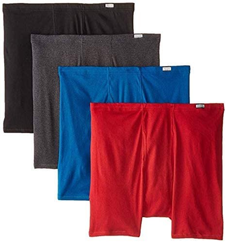 Hanes Men's 4-Pack Comfortsoft Extended Sizes Boxer Briefs