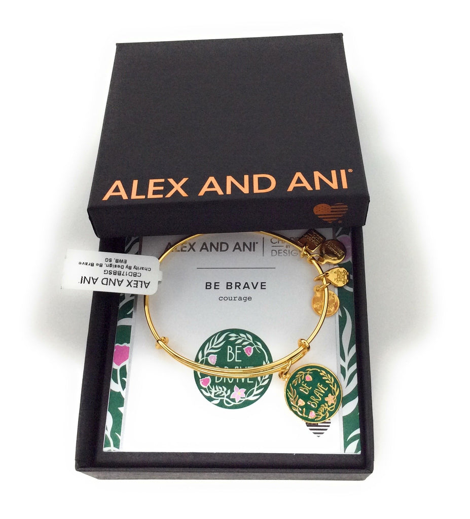 Alex and Ani Charity by Design, Be Brave EWB Bangle Bracelet