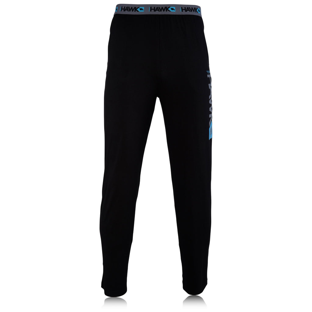 Tony Hawk Mens Lounge Pants - Pockets Super Soft Jersey Spandex/Polyester Blend Pajamas Birdman Navy