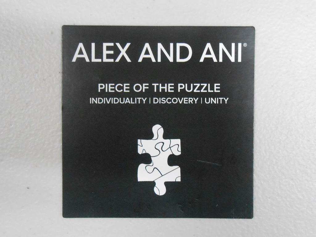 Alex and Ani Charity by Design Piece of The Puzzle National Autism Association Bangle Bracelet