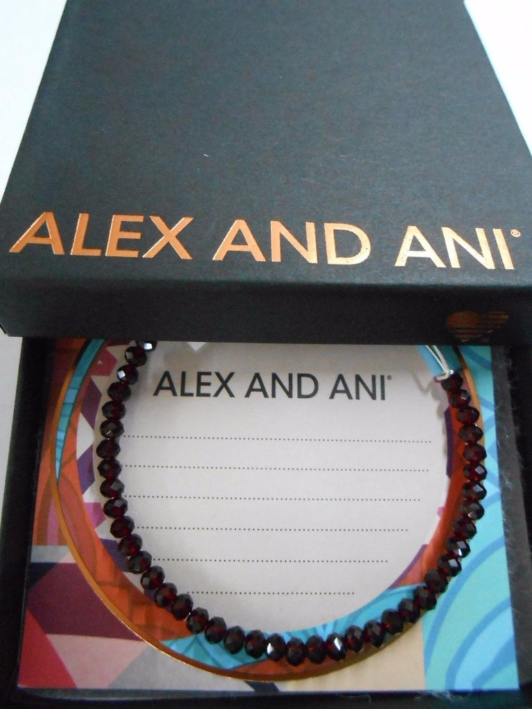 Alex and Ani Brilliance Bead Life On Mars Red/Shinny Bracelet