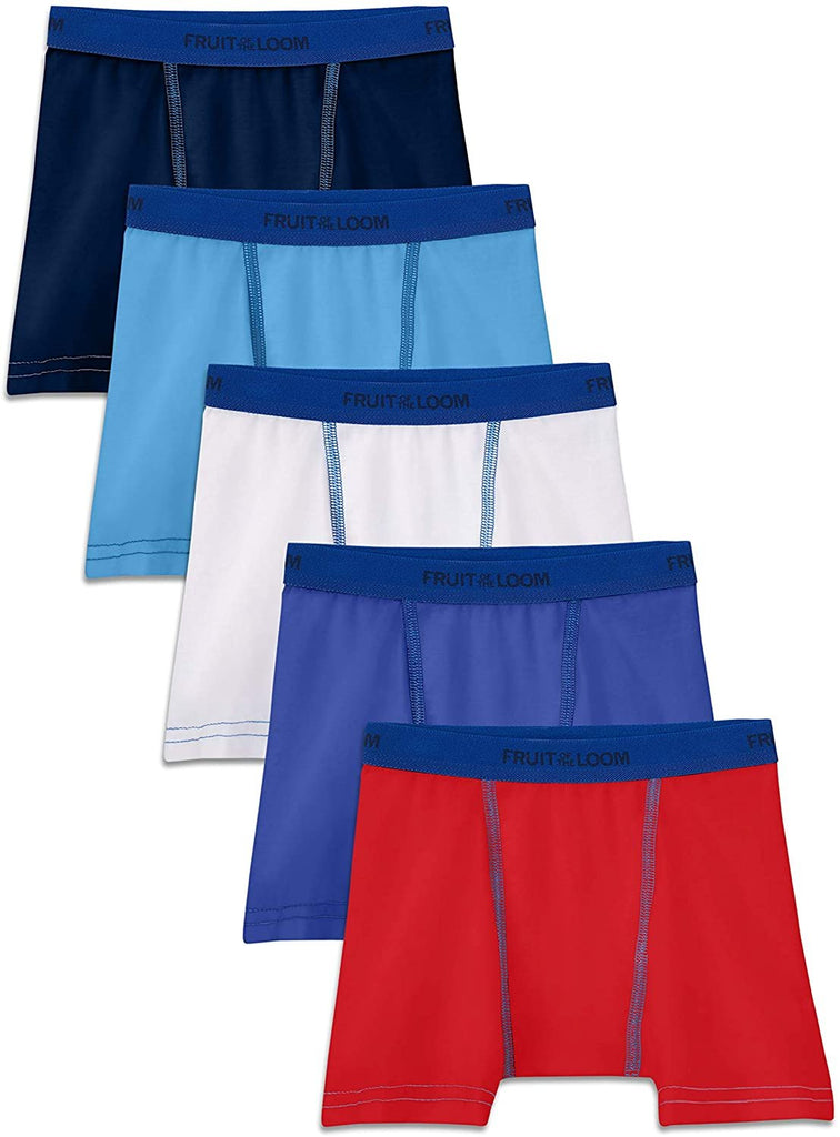 Fruit of the Loom Toddler Boys' Boxer Briefs (Assorted)