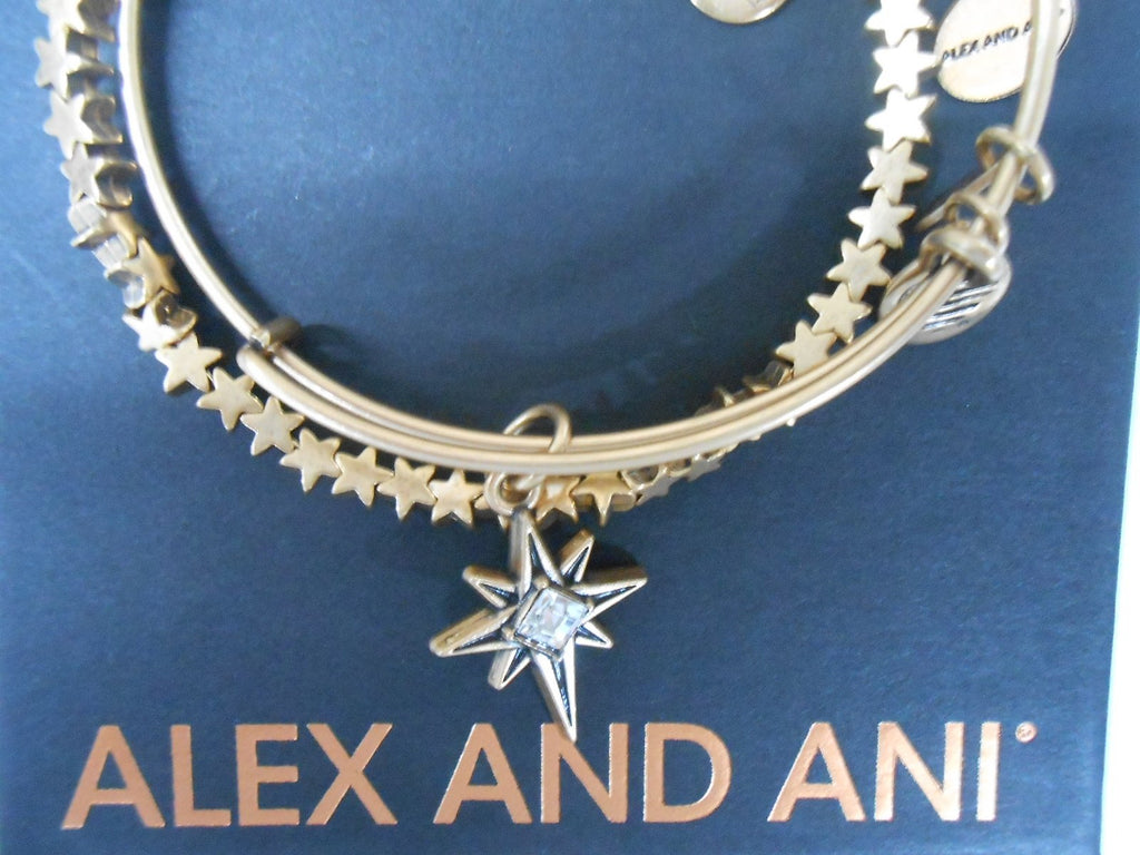 Alex and Ani North Star Set Bangle Bracelet