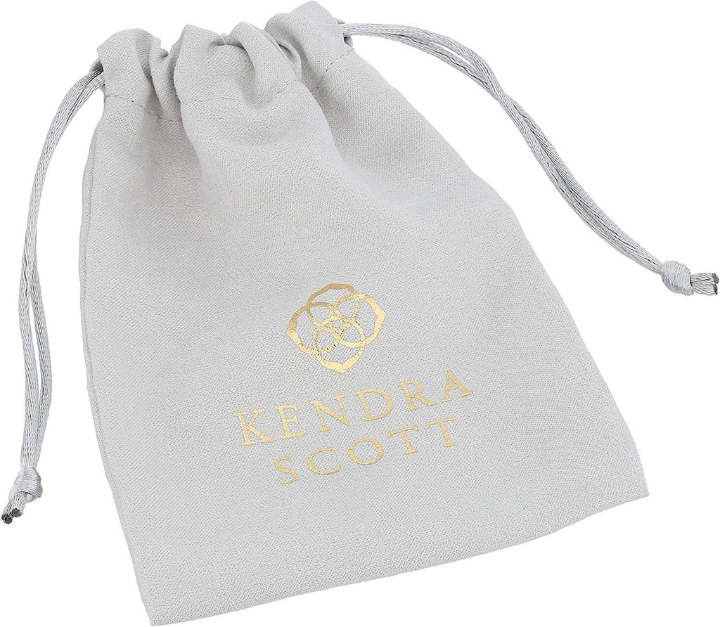 Kendra Scott Womens Mari Necklace Bright Silver Metal One Size