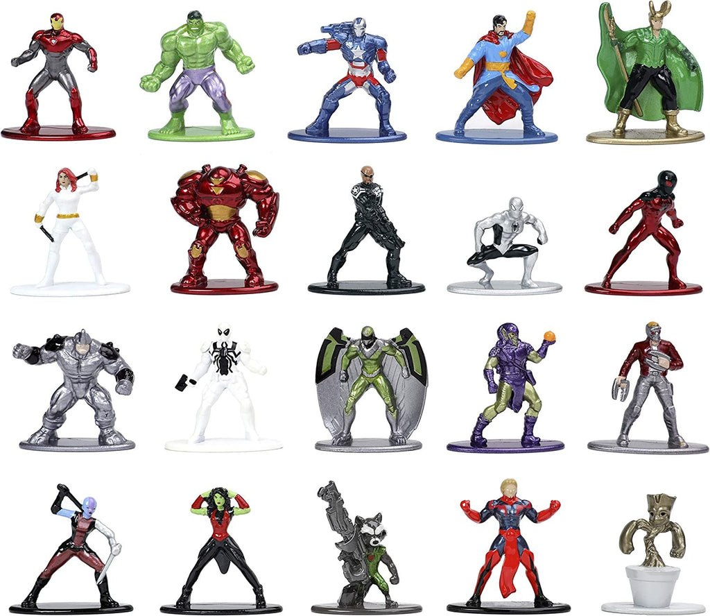 Jada Nano Metalfigs Marvel 20 Pk Wave 5