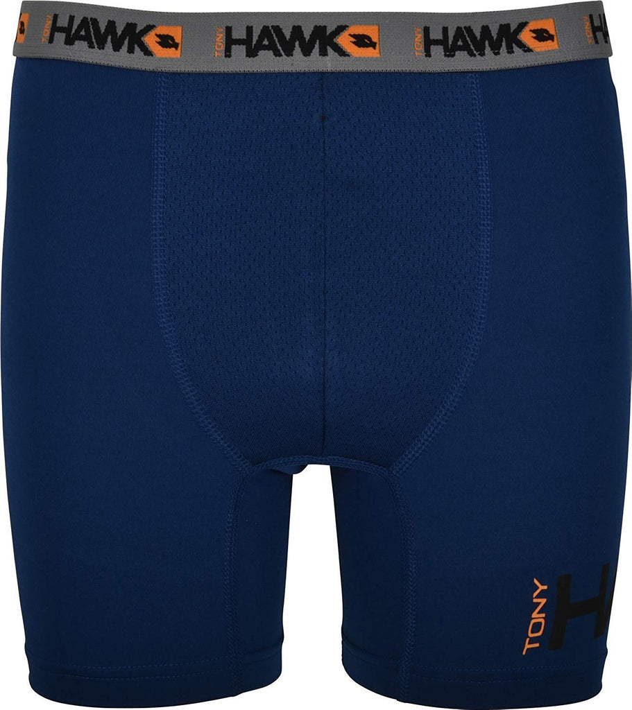 Tony Hawk Boys' Boxer Briefs 8-Pack Performance Dri Fusion Tech Compression No Fly Underwear