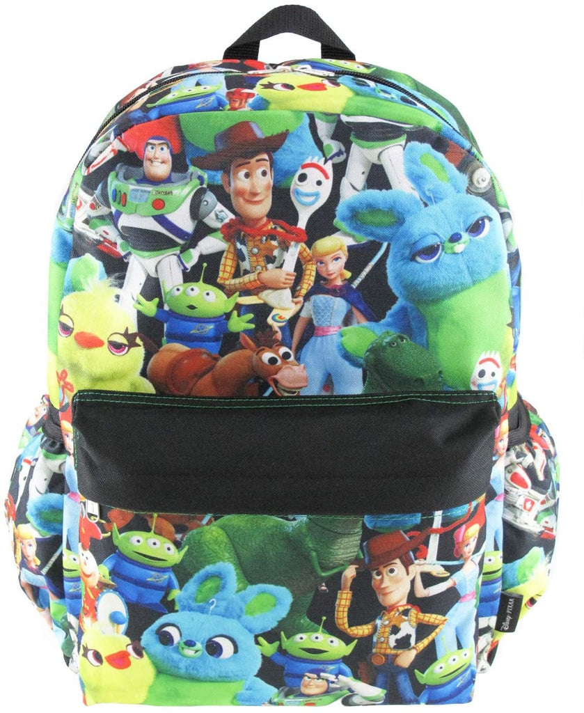 Toy Story 4-16 inch All Over Print Deluxe Backpack With Laptop Compartment