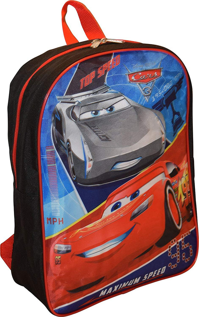 Ruz Disney Cars 15" School Bag Backpack