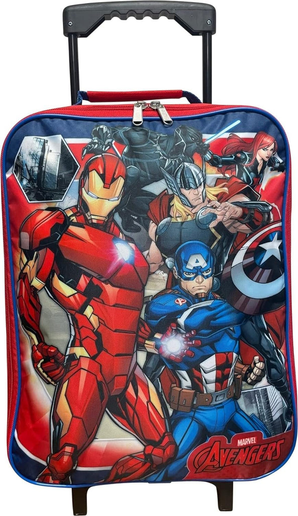 Ruz Marvel Avengers 15" Collapsible Wheeled Pilot Case - Small Rolling Luggage …