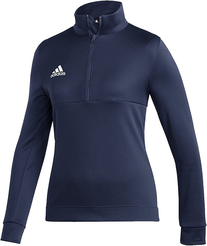 adidas Issue 1/4 Zip Top - Women's Training M Team Navy Blue/White