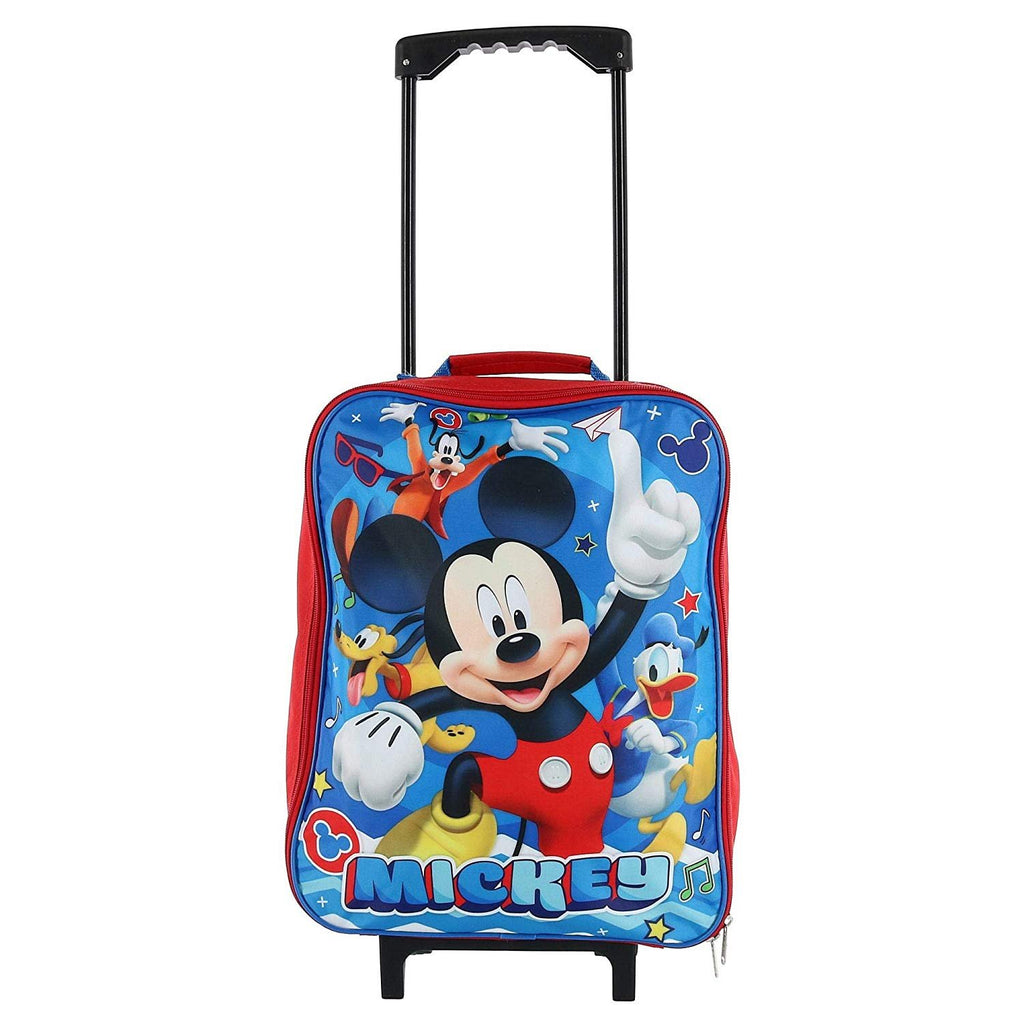 Disney Kids' Mickey Mouse Rolling Luggage