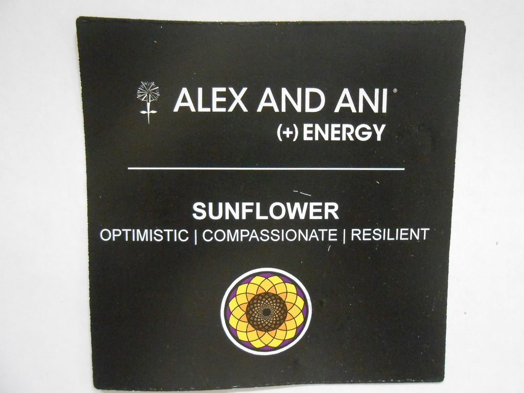 Alex and Ani Charity by Design Sunflower Bangle Bracelet