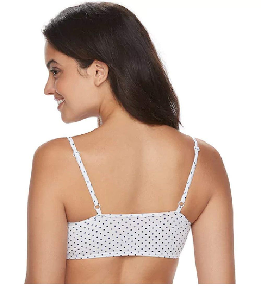 Fruit of The Loom Signature Ladies Ultra Soft Cotton Blend Crop Top Bras