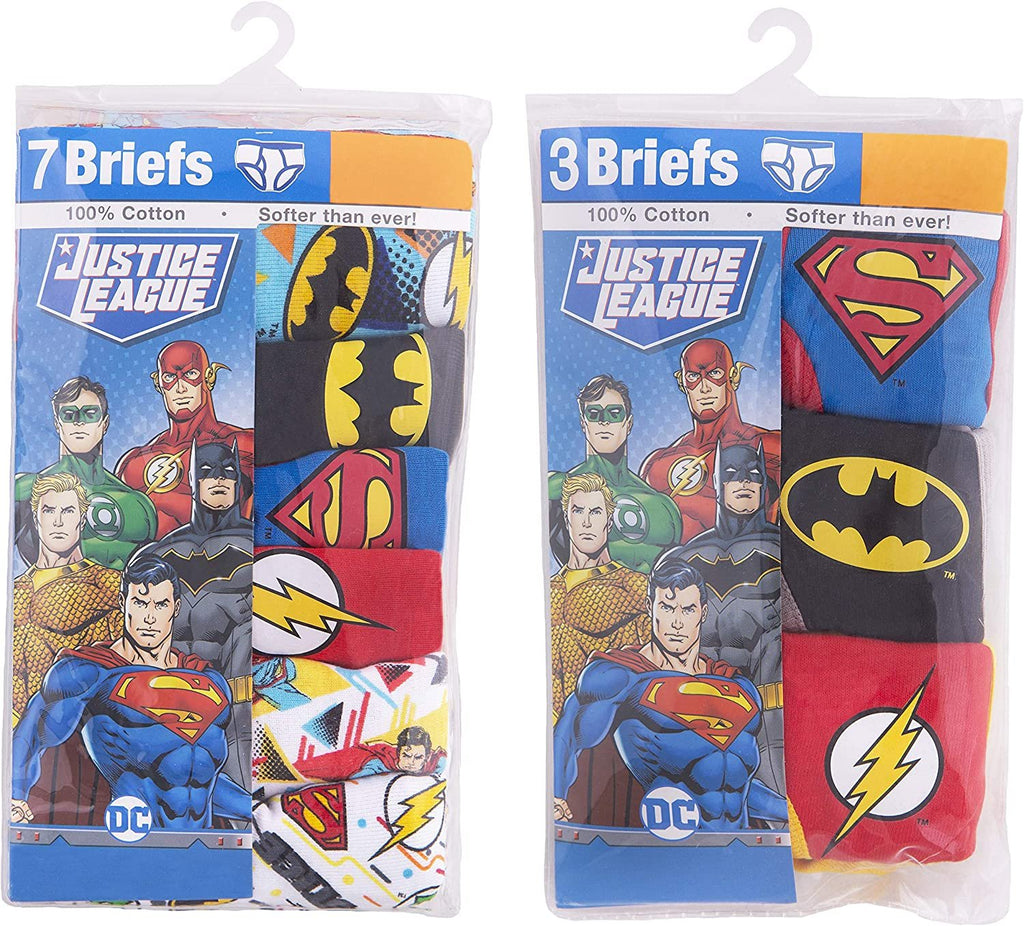 DC Comics Toddler Justice League Boys Underwear Multipacks