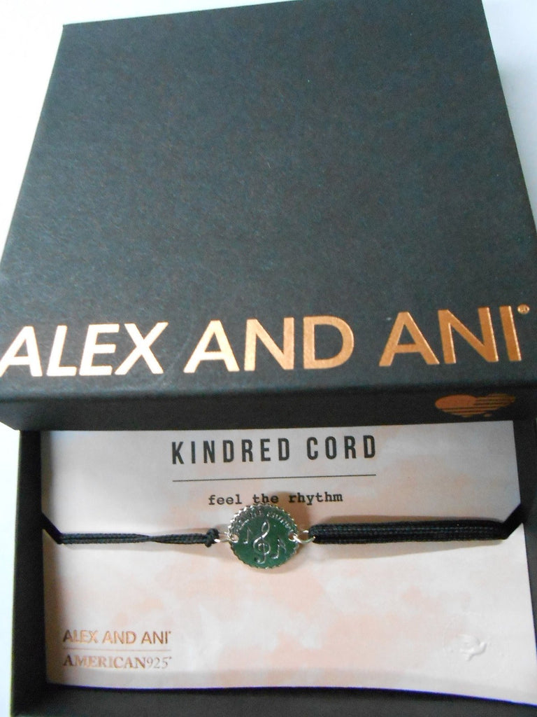 Alex and Ani Kindred Cord, Feel the Rhythm Sterling Silver Bangle Bracelet