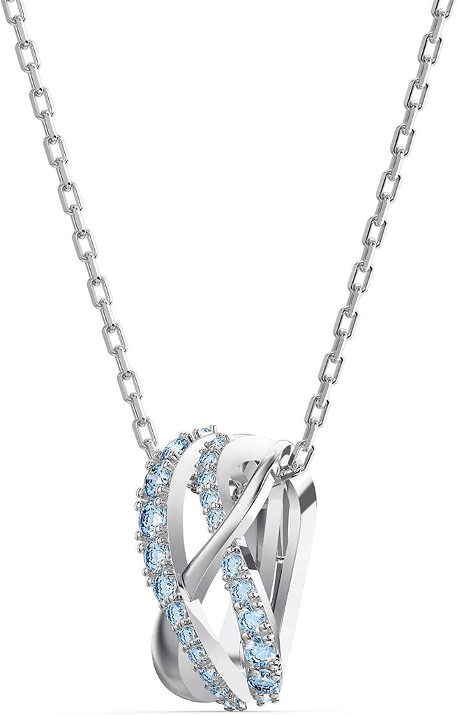 SWAROVSKI Women's Twist Rows Necklace and Earrings Crystal Jewelry Collection