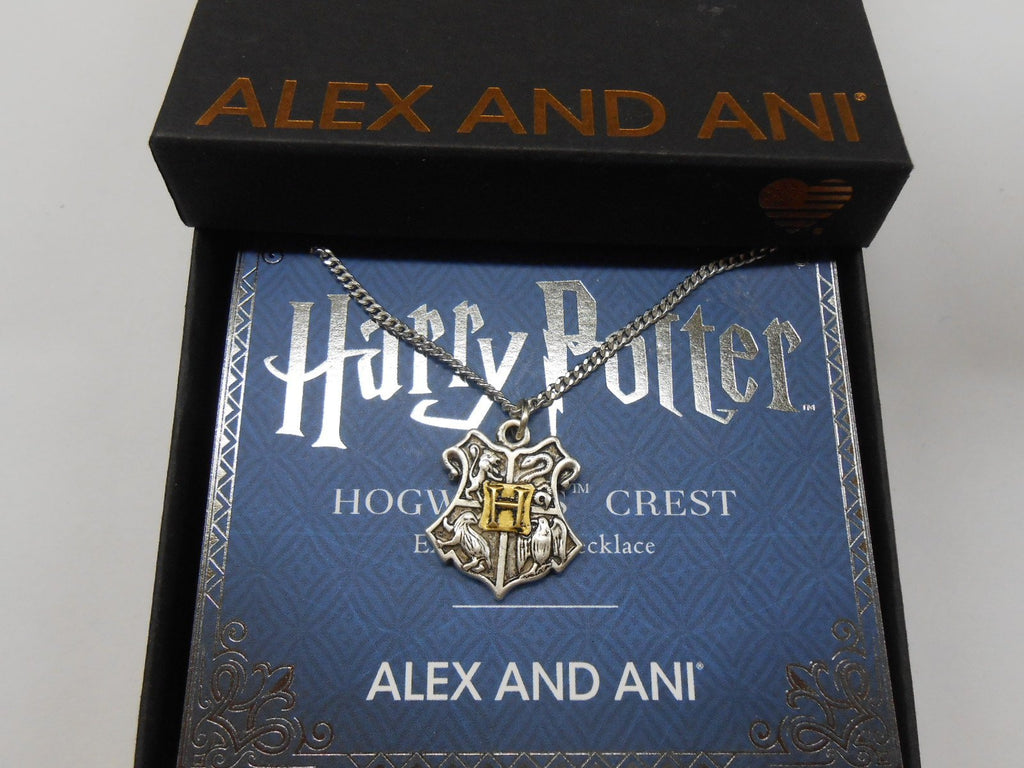 Alex and Ani Womens Harry Potter Hogwarts Two-Tone Necklace