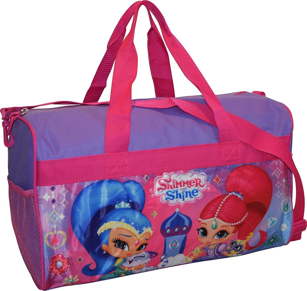 Nickelodeon Shimmer And Shine Girl's 18" Carry-On Duffel Bag