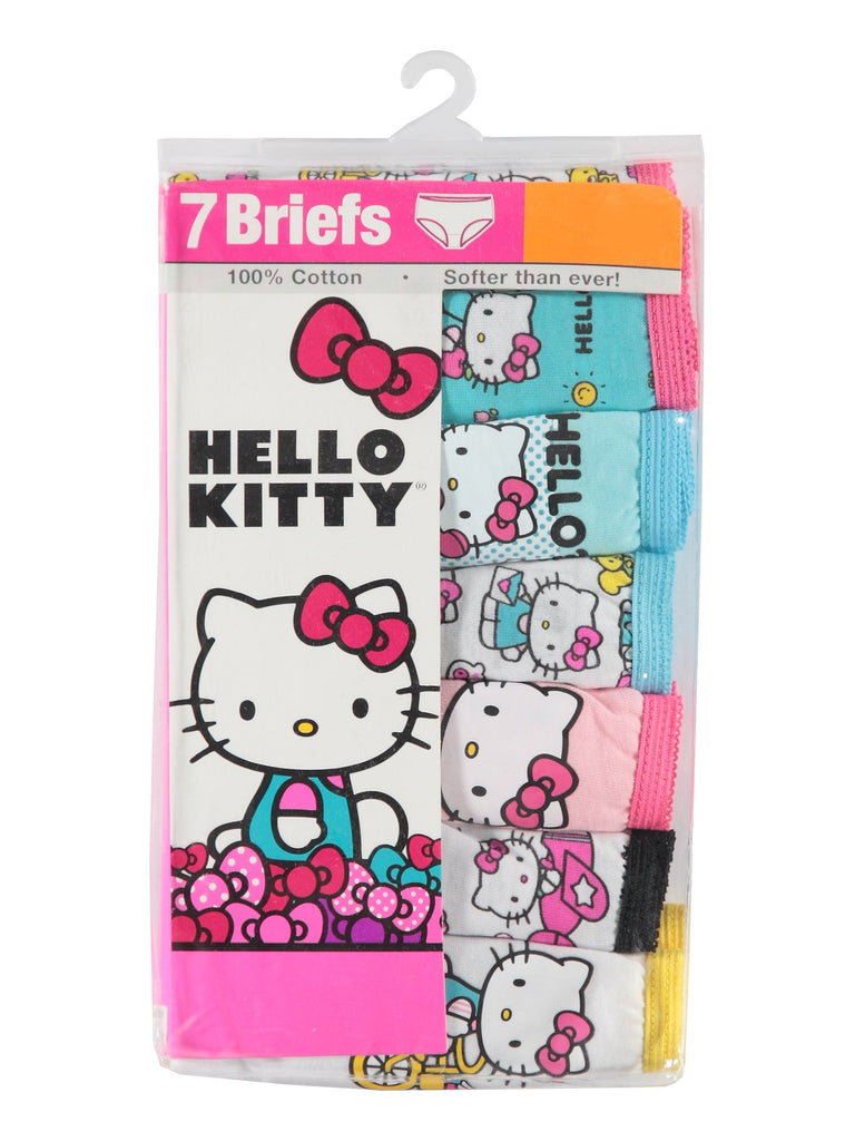 Handcraft Little Girls'  Hello Kitty  Underwear (Pack of 7), Assorted