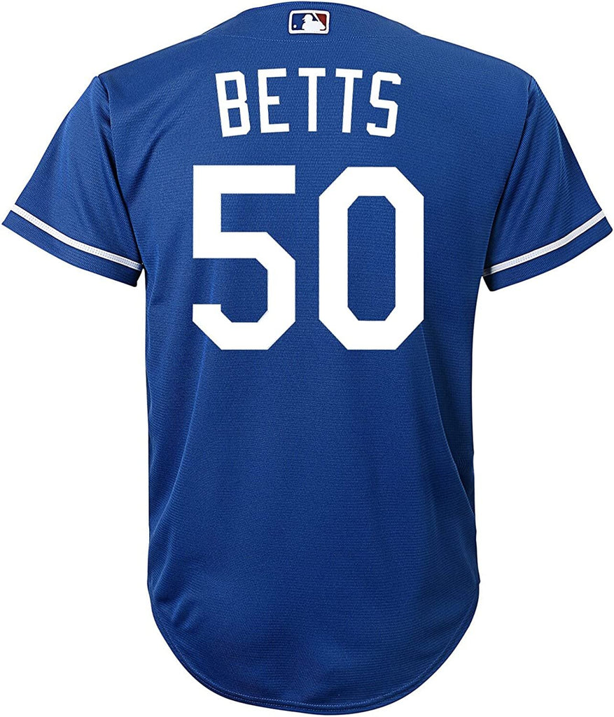 Outerstuff Mookie Betts Los Angeles Dodgers MLB Boys Youth 8-20 Player Jersey