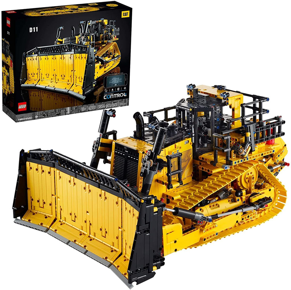 LEGO Technic App-Controlled Cat D11 Bulldozer 42131 (3,854 Pieces)