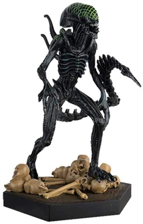 Eaglemoss Alien & Predator Figurine Collection: #18 Xenomorph from Aliens Vs. Predator Figurine, Multicolor